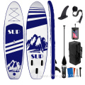 Color Optional Customizable New Design Surf Water Sports Inflatable Isup Paddle Board Pvc Drop Seam Double Composite 25psi Stand